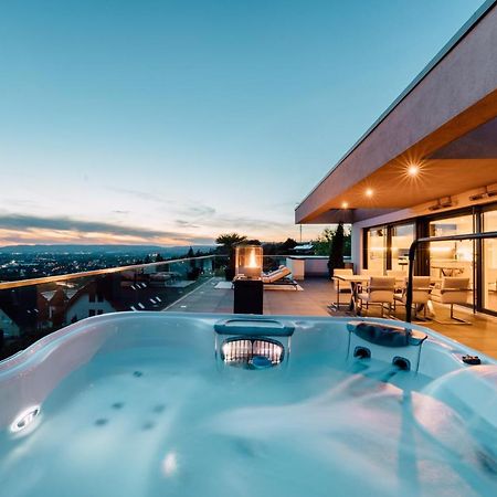 Traumblick Trifft Luxus! Apartman Weitersburg Kültér fotó
