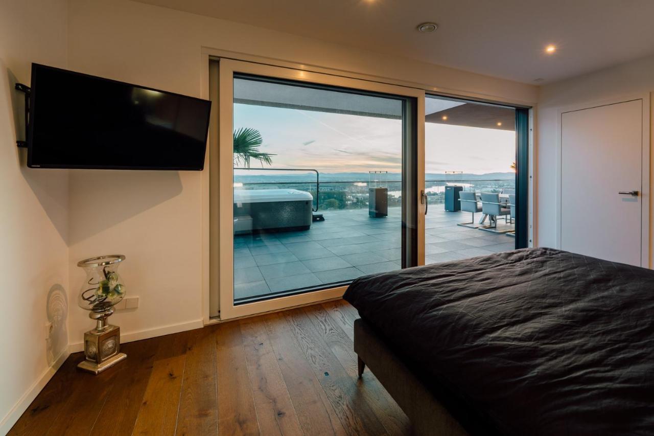 Traumblick Trifft Luxus! Apartman Weitersburg Kültér fotó