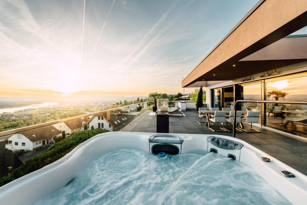 Traumblick Trifft Luxus! Apartman Weitersburg Kültér fotó