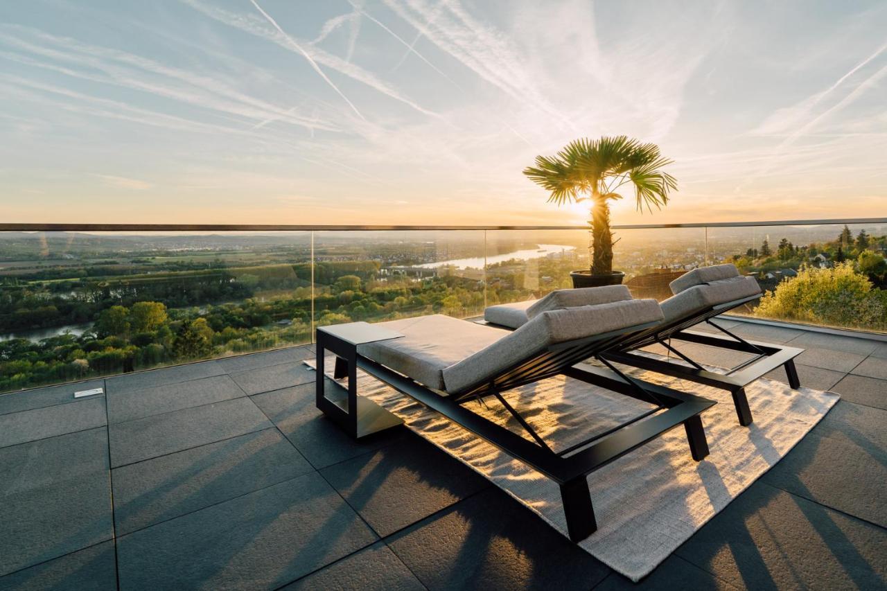 Traumblick Trifft Luxus! Apartman Weitersburg Kültér fotó
