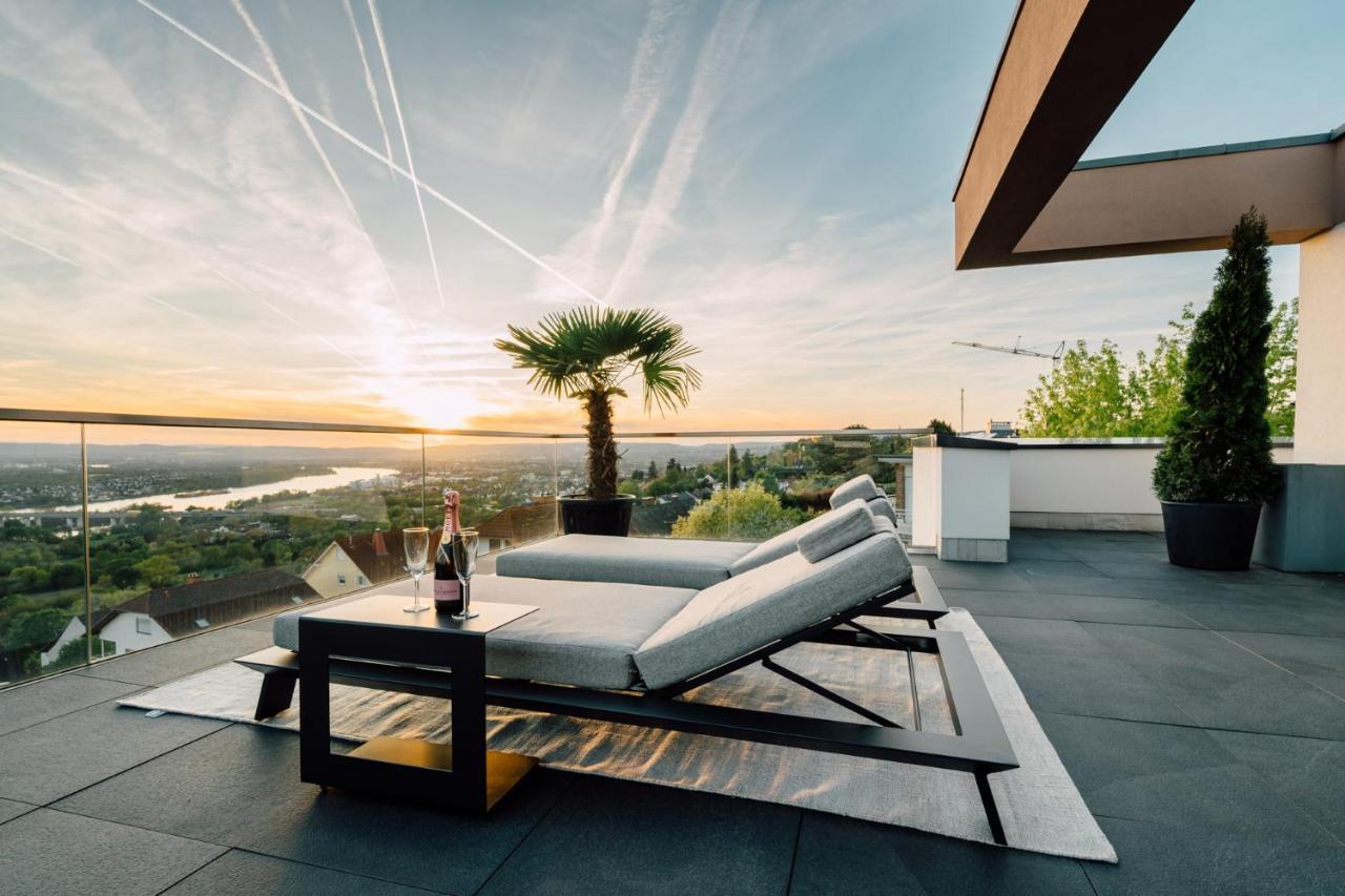 Traumblick Trifft Luxus! Apartman Weitersburg Kültér fotó