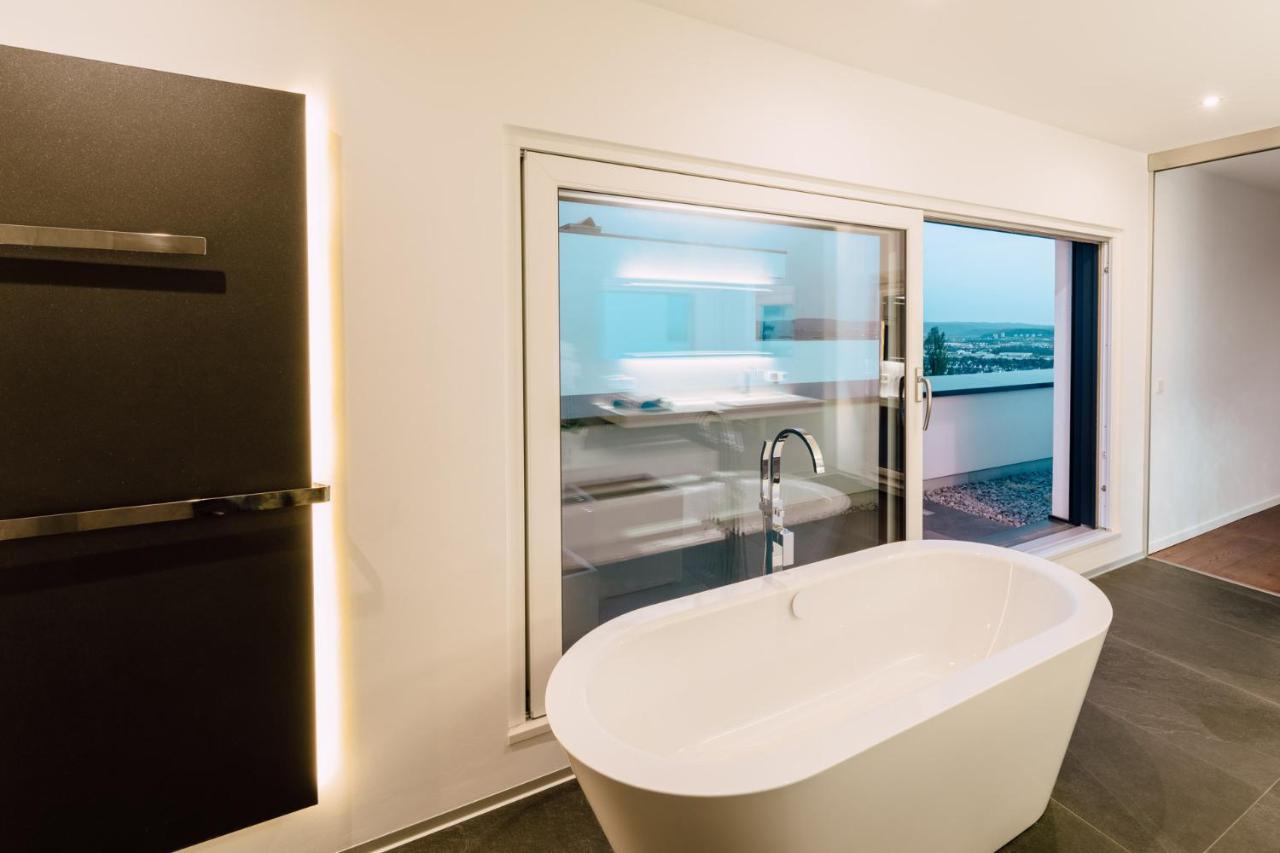 Traumblick Trifft Luxus! Apartman Weitersburg Kültér fotó