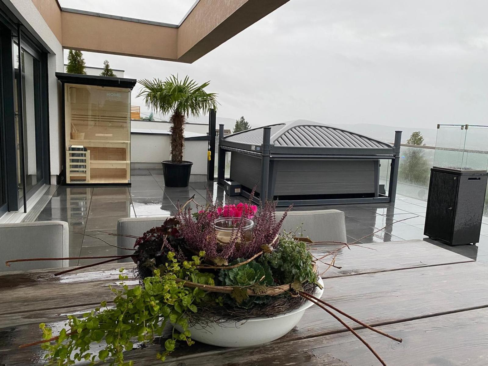 Traumblick Trifft Luxus! Apartman Weitersburg Kültér fotó
